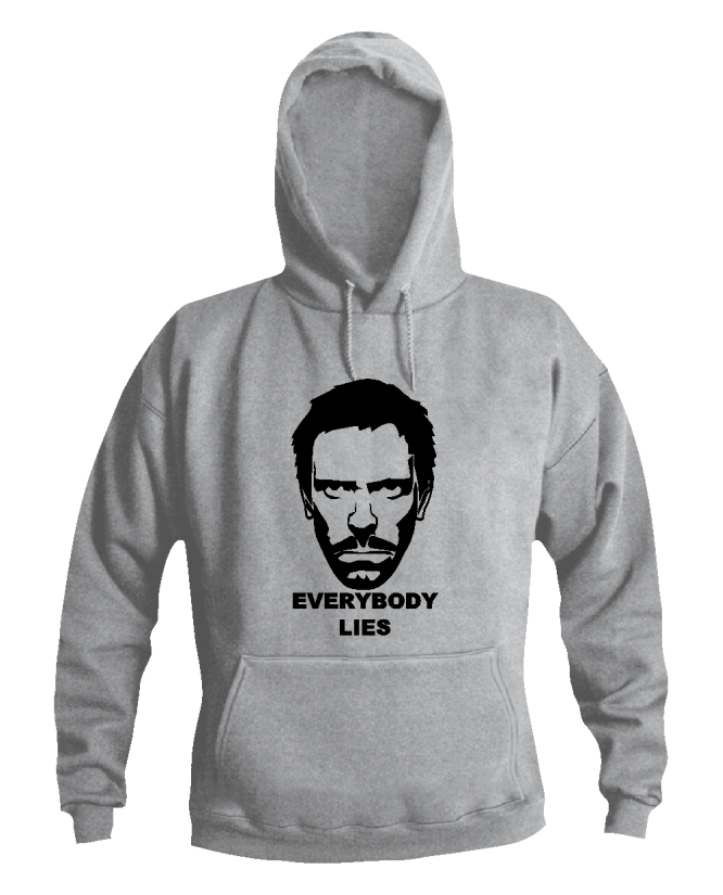 Džemperis Doctor House Everybody lies Džemperis Doctor House Everybody lies